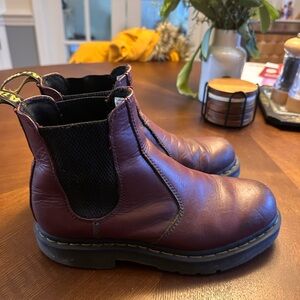 Women’s Burgundy Doc Martens